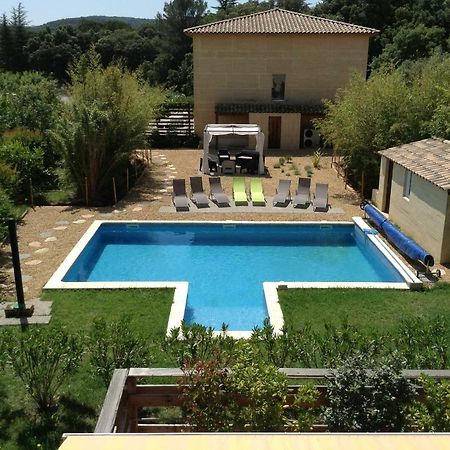 Villa La Charmeuse Fleurie Collias Exterior foto